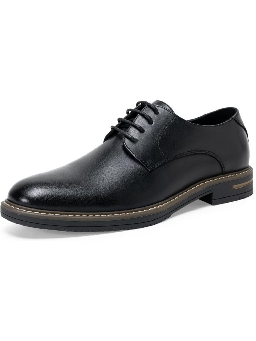 Men's Black Classic Cap Toe Lightweight Formal Oxford Wedding Dress Causal Shoes